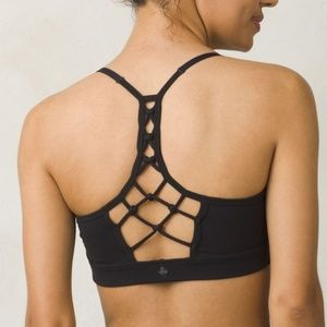 Prana Elixir Sports Bra Size Small Color Black